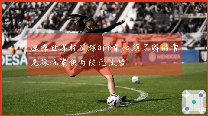 选择世界杯买球app前必须了解的常见踩坑案例与防范技巧