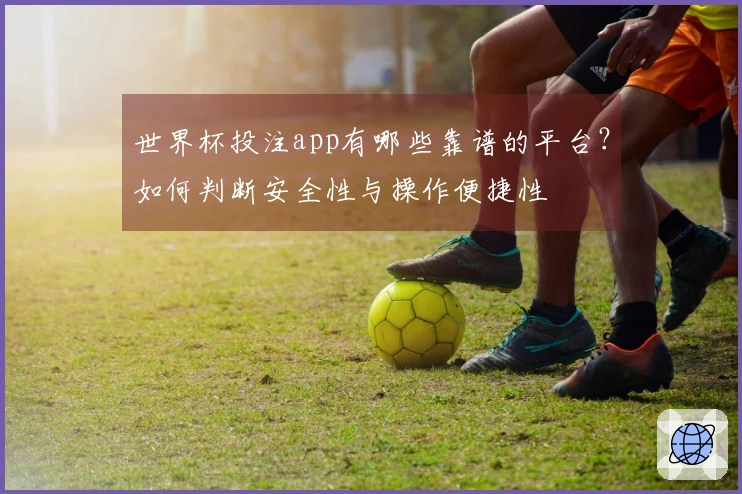 世界杯投注app有哪些靠谱的平台？如何判断安全性与操作便捷性